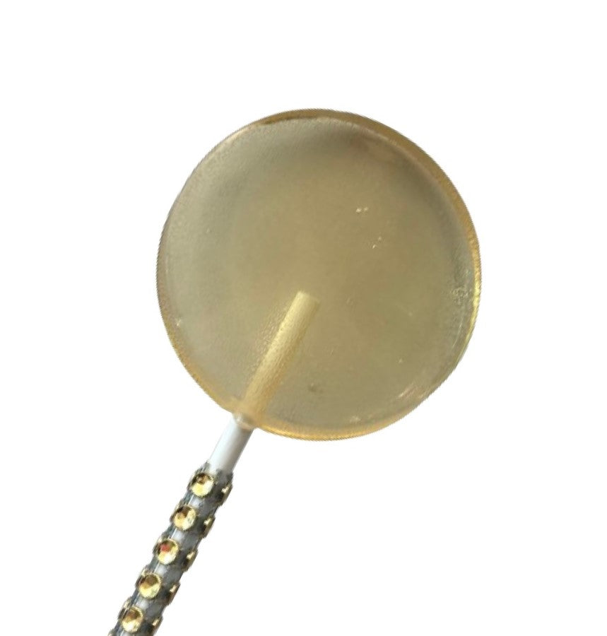 2" Lollipops with Gold Bling Stick Set of 8