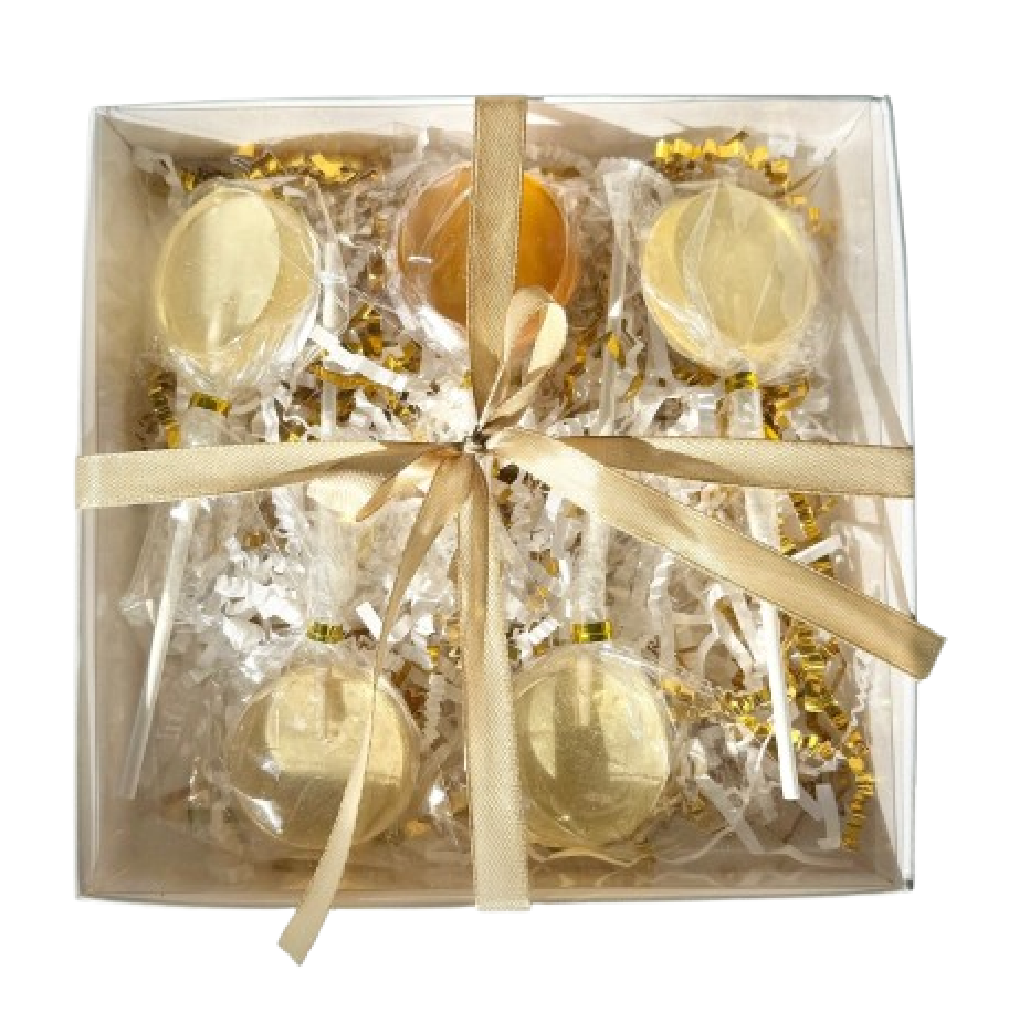 Seasonal 1.5" Lollipops 5pc Gift Box