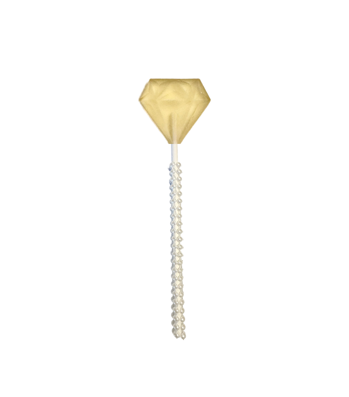 Diamond Lollipop on Pearl Decorated Stick