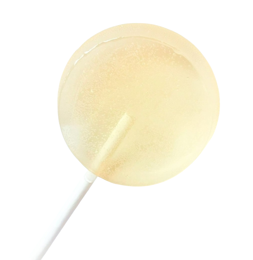 Set of 8 2" plain lollipops in choice of flavors such as peach mango, strawberry, green apple, watermelon, and more.