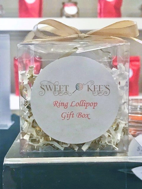 Ring Lollipop Gift Box Favor